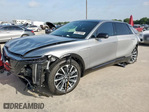 ✅ 2024 Cadillac LYRIQ Sport • VIN: 1GYKPTRK3RZ123367 • Lot: 63874085. Listed on Copart with 15,782 mi. Free auction sales archive from the USA and detailed vehicle history report at DreamBid. Image 1.