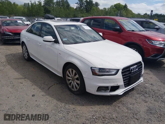 ✅ 2015 Audi A4 Premium • VIN: WAUBFAFL5FN018498 • Лот: 45124328. Опубликован ранее на IAAI с пробегом 145 567 миль. Бесплатный доступ к архиву аукционных продаж из США и подробный отчёт об истории автомобиля на DreamBid. Изображение 1.