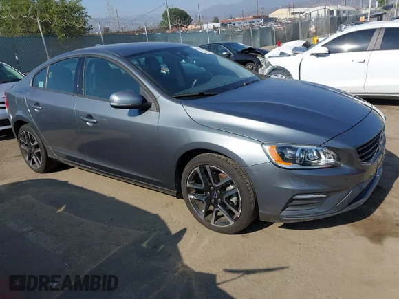 ✅ 2017 Volvo S60 Dynamic • VIN: YV126MFL6H2433753 • Lot: 42606144. Listed on IAAI with 46,668 mi. Free auction sales archive from the USA and detailed vehicle history report at DreamBid. Image 1.