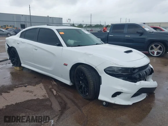 ✅ 2023 Dodge Charger Scat Pack Widebody • VIN: 2C3CDXGJ6PH565145 • Lot: 44780481. Wystawiony na IAAI z przebiegiem 38 512 mil. Bezpłatny archiwum sprzedaży aukcyjnych z USA i szczegółowy raport historii pojazdu na DreamBid. Zdjęcie 1.