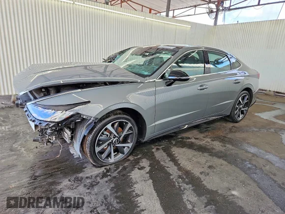 ✅ 2023 Hyundai Sonata SEL Plus • VIN: KMHL44J2XPA288277 • Lot: 55059586. Listed on Copart with 333,333 mi. Free auction sales archive from the USA and detailed vehicle history report at DreamBid. Image 1.
