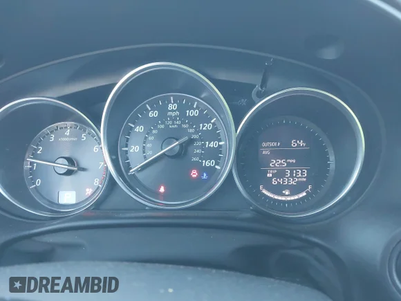 ✅ 2015 Mazda CX-5 Touring • VIN: JM3KE2CY8F0526089 • Лот: 45424889. Опубликован ранее на IAAI с пробегом 64 332 миль. Бесплатный доступ к архиву аукционных продаж из США и подробный отчёт об истории автомобиля на DreamBid. Изображение 7.