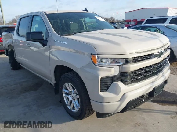 ✅ 2026 Chevrolet Silverado 1500 RST • VIN: 2GCPADED6T1158298 • Lot: 44473079. Listed on IAAI with 708 mi. Free auction sales archive from the USA and detailed vehicle history report at DreamBid. Image 1.