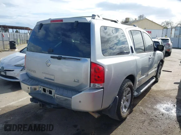 ✅ 2006 Nissan Armada SE • VIN: 5N1AA08A26N735553 • Lot: 44362233. Wystawiony na IAAI z przebiegiem 282 115 mil. Bezpłatny archiwum sprzedaży aukcyjnych z USA i szczegółowy raport historii pojazdu na DreamBid. Zdjęcie 4.