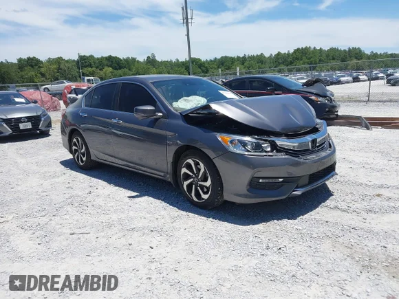✅ 2017 Honda Accord EX-L • VIN: 1HGCR2F97HA248600 • Lot: 45295698. Listed on IAAI with 122,241 mi. Free auction sales archive from the USA and detailed vehicle history report at DreamBid. Image 1.