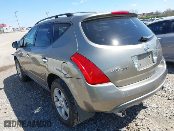 ✅ 2003 Nissan Murano SL • VIN: JN8AZ08T73W116536 • Lot: 41872499. Wystawiony na IAAI z przebiegiem 108 896 mil. Bezpłatny archiwum sprzedaży aukcyjnych z USA i szczegółowy raport historii pojazdu na DreamBid. Zdjęcie 3.