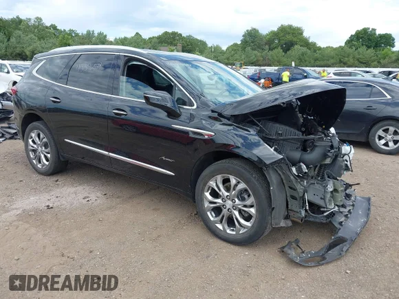 ✅ 2021 Buick Enclave Avenir • VIN: 5GAEVCKW0MJ270017 • Lot: 45396648. Listed on IAAI with 43,104 mi. Free auction sales archive from the USA and detailed vehicle history report at DreamBid. Image 1.