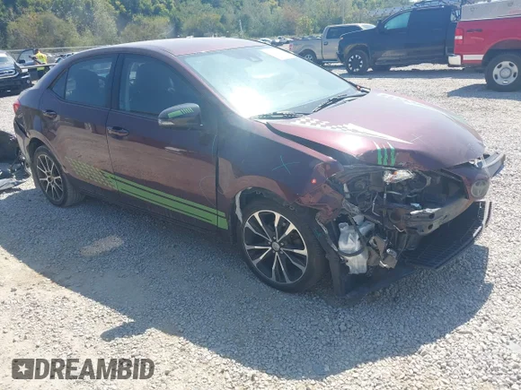 ✅ 2017 Toyota Corolla L • VIN: 5YFBURHE0HP591241 • Lot: 43212656. Listed on IAAI with 180,838 mi. Free auction sales archive from the USA and detailed vehicle history report at DreamBid. Image 1.