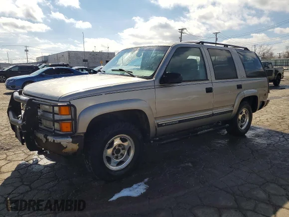 ✅ 2000 Chevrolet Tahoe Z71 • VIN: 1GNEK13R7YR166305 • Lot: 46398836. Wystawiony na Copart z przebiegiem 278 666 mil. Bezpłatny archiwum sprzedaży aukcyjnych z USA i szczegółowy raport historii pojazdu na DreamBid. Zdjęcie 1.
