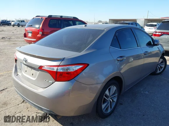 ✅ 2014 Toyota Corolla LE Eco • VIN: 5YFBPRHEXEP029186 • Лот: 44185441. Опубликован ранее на IAAI с пробегом 137 577 миль. Бесплатный доступ к архиву аукционных продаж из США и подробный отчёт об истории автомобиля на DreamBid. Изображение 4.