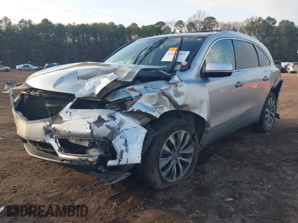 ✅ 2014 Acura MDX Technology • VIN: 5FRYD4H49EB014329 • Lot: 43992305. Wystawiony na IAAI z przebiegiem 173 584 mil. Bezpłatny archiwum sprzedaży aukcyjnych z USA i szczegółowy raport historii pojazdu na DreamBid. Zdjęcie 2.