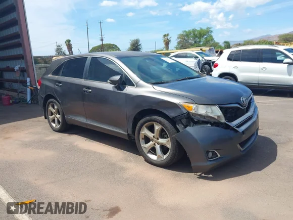 ✅ 2014 Toyota Venza Limited • VIN: 4T3ZK3BB0EU066682 • Лот: 43160799. Опубліковано раніше на IAAI з пробігом 106 226 миль. Безкоштовний доступ до архіву аукціонних продажів зі США та докладний звіт про історію автомобіля на DreamBid. Зображення 1.