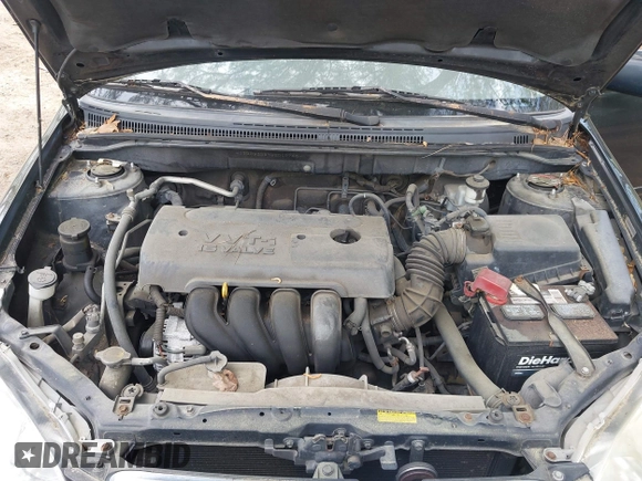 ✅ 2005 Toyota Corolla LE • VIN: JTDBR32E752049748 • Lot: 44857293. Wystawiony na IAAI z przebiegiem 227 632 mil. Bezpłatny archiwum sprzedaży aukcyjnych z USA i szczegółowy raport historii pojazdu na DreamBid. Zdjęcie 10.