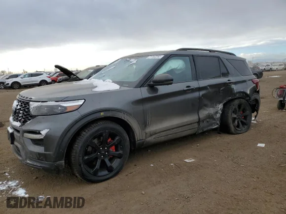 ✅ 2020 Ford Explorer ST • VIN: 1FM5K8GC7LGB74217 • Лот: 71162282. Опубликован ранее на Copart с пробегом 38 409 миль. Бесплатный доступ к архиву аукционных продаж из США и подробный отчёт об истории автомобиля на DreamBid. Изображение 1.