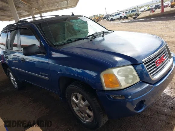 ✅ 2006 GMC Envoy SLE • VIN: 1GKDT13S362236574 • Lot: 41872403. Wystawiony na IAAI z przebiegiem 152 035 mil. Bezpłatny archiwum sprzedaży aukcyjnych z USA i szczegółowy raport historii pojazdu na DreamBid. Zdjęcie 1.