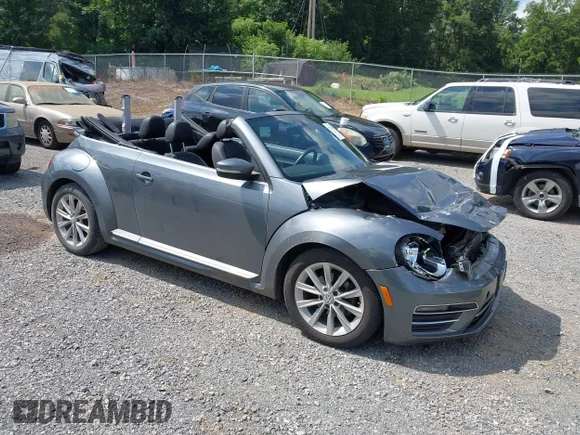 ✅ 2018 Volkswagen Beetle S • VIN: 3VW5DAATXJM516516 • Lot: 42792788. Listed on IAAI with 88,435 mi. Free auction sales archive from the USA and detailed vehicle history report at DreamBid. Image 1.