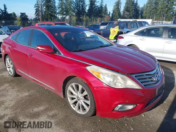 ✅ 2012 Hyundai Azera • VIN: KMHFH4JG0CA148861 • Lot: 44052658. Wystawiony na IAAI z przebiegiem 151 576 mil. Bezpłatny archiwum sprzedaży aukcyjnych z USA i szczegółowy raport historii pojazdu na DreamBid. Zdjęcie 1.