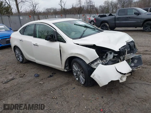 ✅ 2013 Buick Verano Premium Group • VIN: 1G4PT5SV6D4138566 • Лот: 43997345. Опубліковано раніше на IAAI з пробігом 41 671 миль. Безкоштовний доступ до архіву аукціонних продажів зі США та докладний звіт про історію автомобіля на DreamBid. Зображення 1.
