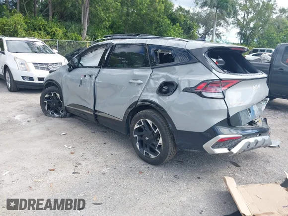 ✅ 2025 Kia Sportage SX-Prestige • VIN: 5XYK53DF3SG260190 • Lot: 43489542. Wystawiony na IAAI z przebiegiem 22 099 mil. Bezpłatny archiwum sprzedaży aukcyjnych z USA i szczegółowy raport historii pojazdu na DreamBid. Zdjęcie 3.