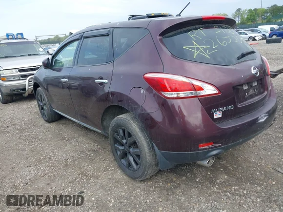 ✅ 2014 Nissan Murano SV • VIN: JN8AZ1MWXEW515644 • Lot: 45111834. Wystawiony na IAAI z przebiegiem Nie podano. Bezpłatny archiwum sprzedaży aukcyjnych z USA i szczegółowy raport historii pojazdu na DreamBid. Zdjęcie 3.