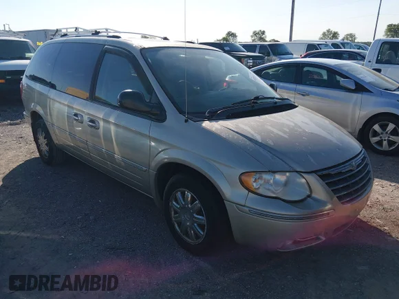 ✅ 2005 Chrysler Town & Country Limited • VIN: 2C4GP64L25R136080 • Лот: 45231133. Опубліковано раніше на IAAI з пробігом 130 917 миль. Безкоштовний доступ до архіву аукціонних продажів зі США та докладний звіт про історію автомобіля на DreamBid. Зображення 1.