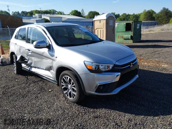 ✅ 2018 Mitsubishi Outlander ES • VIN: JA4AP3AU7JU023590 • Lot: 44868166. Listed on IAAI with 64,847 mi. Free auction sales archive from the USA and detailed vehicle history report at DreamBid. Image 1.