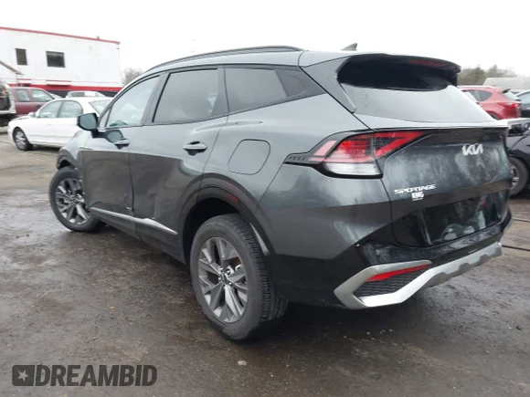 ✅ 2023 Kia Sportage SX • VIN: 5XYK4CAF7PG040436 • Lot: 44028280. Wystawiony na IAAI z przebiegiem 35 208 mil. Bezpłatny archiwum sprzedaży aukcyjnych z USA i szczegółowy raport historii pojazdu na DreamBid. Zdjęcie 3.