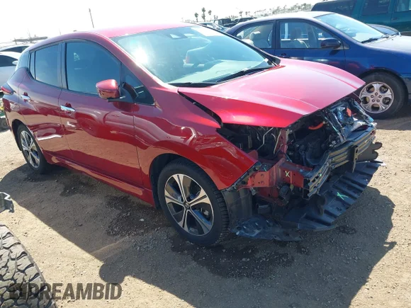 ✅ 2020 Nissan LEAF SV Plus • VIN: 1N4BZ1CP8LC304991 • Лот: 42014894. Опубліковано раніше на IAAI з пробігом 33 492 миль. Безкоштовний доступ до архіву аукціонних продажів зі США та докладний звіт про історію автомобіля на DreamBid. Зображення 1.
