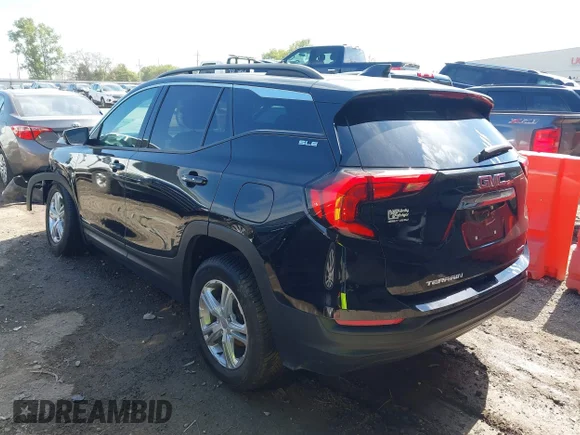 ✅ 2018 GMC Terrain SLE • VIN: 3GKALTEV9JL378666 • Lot: 43377956. Listed on IAAI with 99,301 mi. Free auction sales archive from the USA and detailed vehicle history report at DreamBid. Image 3.