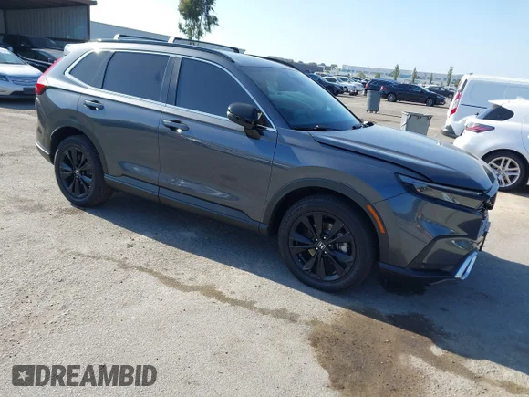 ✅ 2024 Honda CR-V Sport Touring • VIN: 2HKRS6H95RH801160 • Лот: 45303093. Опубликован ранее на IAAI с пробегом 91 952 миль. Бесплатный доступ к архиву аукционных продаж из США и подробный отчёт об истории автомобиля на DreamBid. Изображение 1.