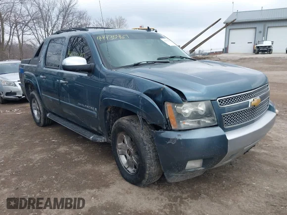 ✅ 2008 Chevrolet Avalanche LTZ • VIN: 3GNFK12368G201126 • Lot: 44435467. Wystawiony na IAAI z przebiegiem 175 379 mil. Bezpłatny archiwum sprzedaży aukcyjnych z USA i szczegółowy raport historii pojazdu na DreamBid. Zdjęcie 1.