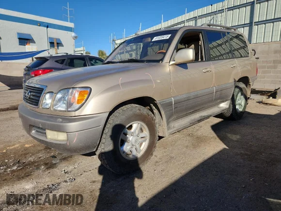 ✅ 2000 Lexus LX 470 • VIN: JT6HT00W9Y0111812 • Lot: 91009415. Wystawiony na Copart z przebiegiem 254 592 mil. Bezpłatny archiwum sprzedaży aukcyjnych z USA i szczegółowy raport historii pojazdu na DreamBid. Zdjęcie 1.