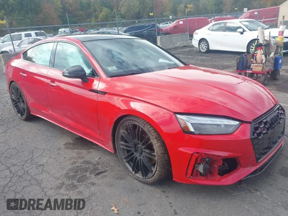 ✅ 2024 Audi S5 Sportback Premium Plus • VIN: WAUC4CF56RA106902 • Лот: 43464406. Опубликован ранее на IAAI с пробегом 31 307 миль. Бесплатный доступ к архиву аукционных продаж из США и подробный отчёт об истории автомобиля на DreamBid. Изображение 1.