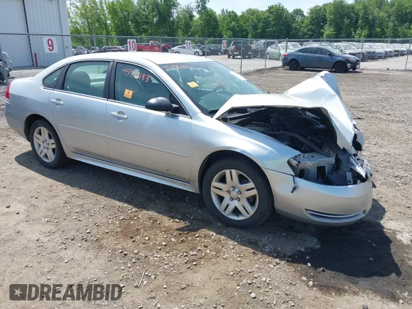 ✅ 2016 Chevrolet Impala LT • VIN: 2G1WB5E38G1140972 • Lot: 45298183. Listed on IAAI with 75,758 mi. Free auction sales archive from the USA and detailed vehicle history report at DreamBid. Image 1.