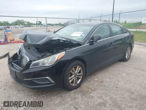 ✅ 2016 Hyundai Sonata SE • VIN: 5NPE24AF7GH417610 • Lot: 44983069. Wystawiony na IAAI z przebiegiem 158 537 mil. Bezpłatny archiwum sprzedaży aukcyjnych z USA i szczegółowy raport historii pojazdu na DreamBid. Zdjęcie 2.