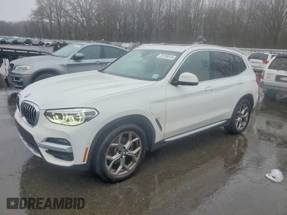 ✅ 2021 BMW X3 xDrive30e • VIN: 5UXTS1C00M9H70629 • Лот: 78709515. Опубліковано раніше на Copart з пробігом 69 874 миль. Безкоштовний доступ до архіву аукціонних продажів зі США та докладний звіт про історію автомобіля на DreamBid. Зображення 1.