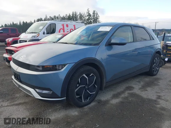 ✅ 2023 Hyundai Ioniq 5 SEL • VIN: KM8KNDAFXPU141547 • Lot: 44152279. Wystawiony na IAAI z przebiegiem 19 841 mil. Bezpłatny archiwum sprzedaży aukcyjnych z USA i szczegółowy raport historii pojazdu na DreamBid. Zdjęcie 2.