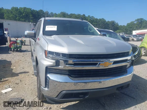 ✅ 2019 Chevrolet Silverado 1500 LT • VIN: 1GCUYDED4KZ130942 • Лот: 45500620. Опубліковано раніше на IAAI з пробігом 95 296 миль. Безкоштовний доступ до архіву аукціонних продажів зі США та докладний звіт про історію автомобіля на DreamBid. Зображення 1.