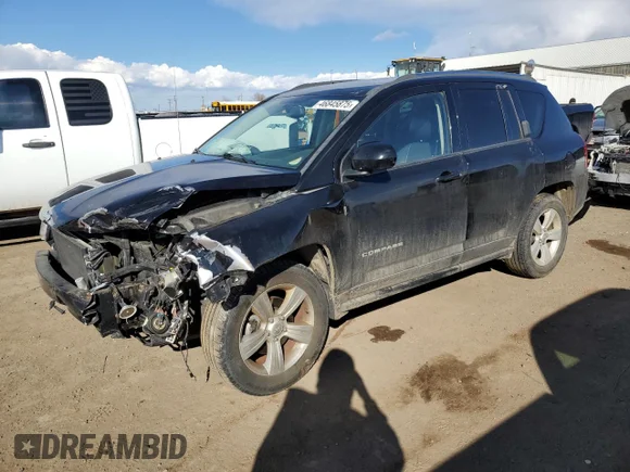 ✅ 2014 Jeep Compass Latitude • VIN: 1C4NJDEB1ED698221 • Лот: 46845875. Опубліковано раніше на Copart з пробігом 62 335 миль. Безкоштовний доступ до архіву аукціонних продажів зі США та докладний звіт про історію автомобіля на DreamBid. Зображення 1.