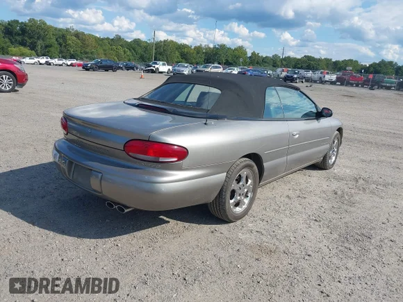 ✅ 1999 Chrysler Sebring JXi • VIN: 3C3EL55H8XT611386 • Lot: 43104184. Wystawiony na IAAI z przebiegiem 120 233 mil. Bezpłatny archiwum sprzedaży aukcyjnych z USA i szczegółowy raport historii pojazdu na DreamBid. Zdjęcie 4.