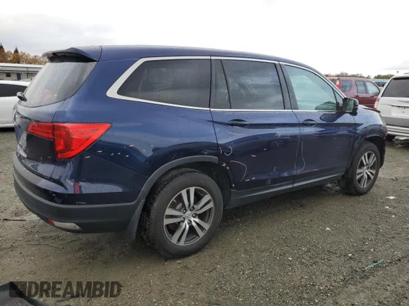 ✅ 2017 Honda Pilot EX-L • VIN: 5FNYF5H56HB047769 • Лот: 81929014. Опубліковано раніше на Copart з пробігом 95 409 миль. Безкоштовний доступ до архіву аукціонних продажів зі США та докладний звіт про історію автомобіля на DreamBid. Зображення 3.