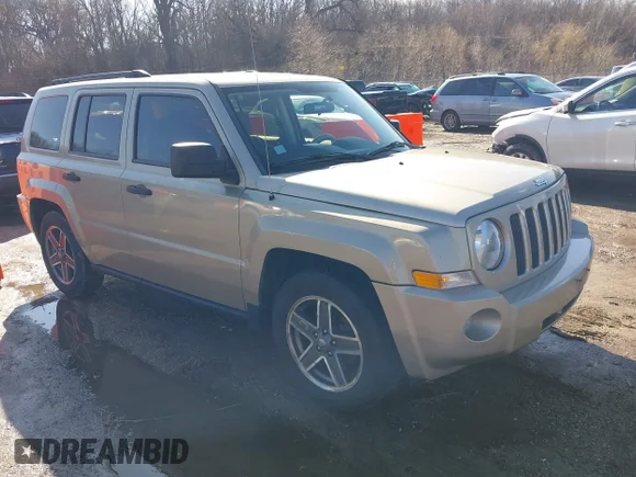 ✅ 2009 Jeep Patriot Sport • VIN: 1J4FT28B09D167784 • Lot: 44478514. Listed on IAAI with 197,592 mi. Free auction sales archive from the USA and detailed vehicle history report at DreamBid. Image 1.
