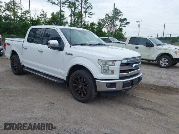 ✅ 2015 Ford F-150 Lariat • VIN: 1FTEW1EF2FFC03954 • Lot: 45309598. Wystawiony na IAAI z przebiegiem 424 817 mil. Bezpłatny archiwum sprzedaży aukcyjnych z USA i szczegółowy raport historii pojazdu na DreamBid. Zdjęcie 1.