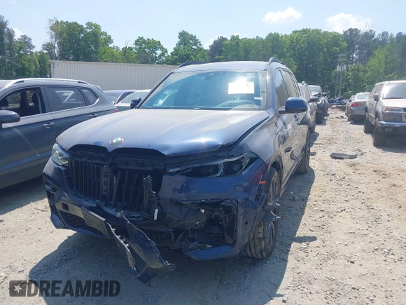 ✅ 2020 BMW X7 xDrive40i • VIN: 5UXCW2C04L9B43425 • Lot: 44929308. Wystawiony na IAAI z przebiegiem 91 688 mil. Bezpłatny archiwum sprzedaży aukcyjnych z USA i szczegółowy raport historii pojazdu na DreamBid. Zdjęcie 2.