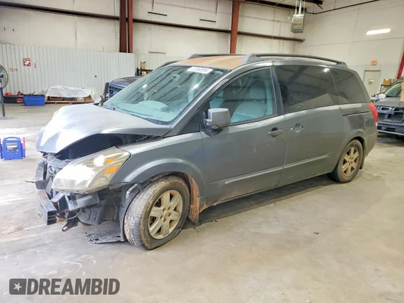 ✅ 2004 Nissan Quest SL • VIN: 5N1BV28U14N359827 • Lot: 53060956. Wystawiony na Copart z przebiegiem 231 737 mil. Bezpłatny archiwum sprzedaży aukcyjnych z USA i szczegółowy raport historii pojazdu na DreamBid. Zdjęcie 1.