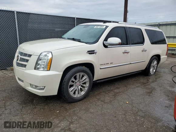 ✅ 2012 Cadillac Escalade ESV Platinum Edition • VIN: 1GYS4KEFXCR236140 • Лот: 90815865. Опубликован ранее на Copart с пробегом 139 753 миль. Бесплатный доступ к архиву аукционных продаж из США и подробный отчёт об истории автомобиля на DreamBid. Изображение 1.