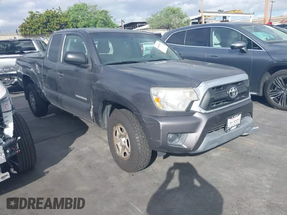 ✅ 2014 Toyota Tacoma • VIN: 5TFTX4CN1EX046216 • Lot: 44405479. Listed on IAAI with 144,995 mi. Free auction sales archive from the USA and detailed vehicle history report at DreamBid. Image 1.
