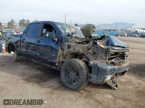 ✅ 2021 Chevrolet Silverado 1500 LT Trail Boss • VIN: 1GCPYFED7MZ178737 • Lot: 44039008. Listed on IAAI with Not provided. Free auction sales archive from the USA and detailed vehicle history report at DreamBid. Image 1.