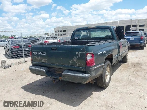✅ 1999 Dodge 1500 • VIN: 3B7HC13Y4XG237369 • Lot: 42611735. Wystawiony na IAAI z przebiegiem 217 132 mil. Bezpłatny archiwum sprzedaży aukcyjnych z USA i szczegółowy raport historii pojazdu na DreamBid. Zdjęcie 4.