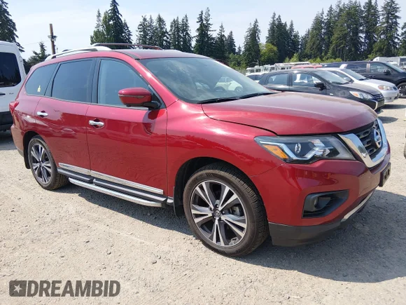 ✅ 2019 Nissan Pathfinder SL • VIN: 5N1DR2MM2KC642989 • Lot: 45609560. Wystawiony na IAAI z przebiegiem 32 999 mil. Bezpłatny archiwum sprzedaży aukcyjnych z USA i szczegółowy raport historii pojazdu na DreamBid. Zdjęcie 1.